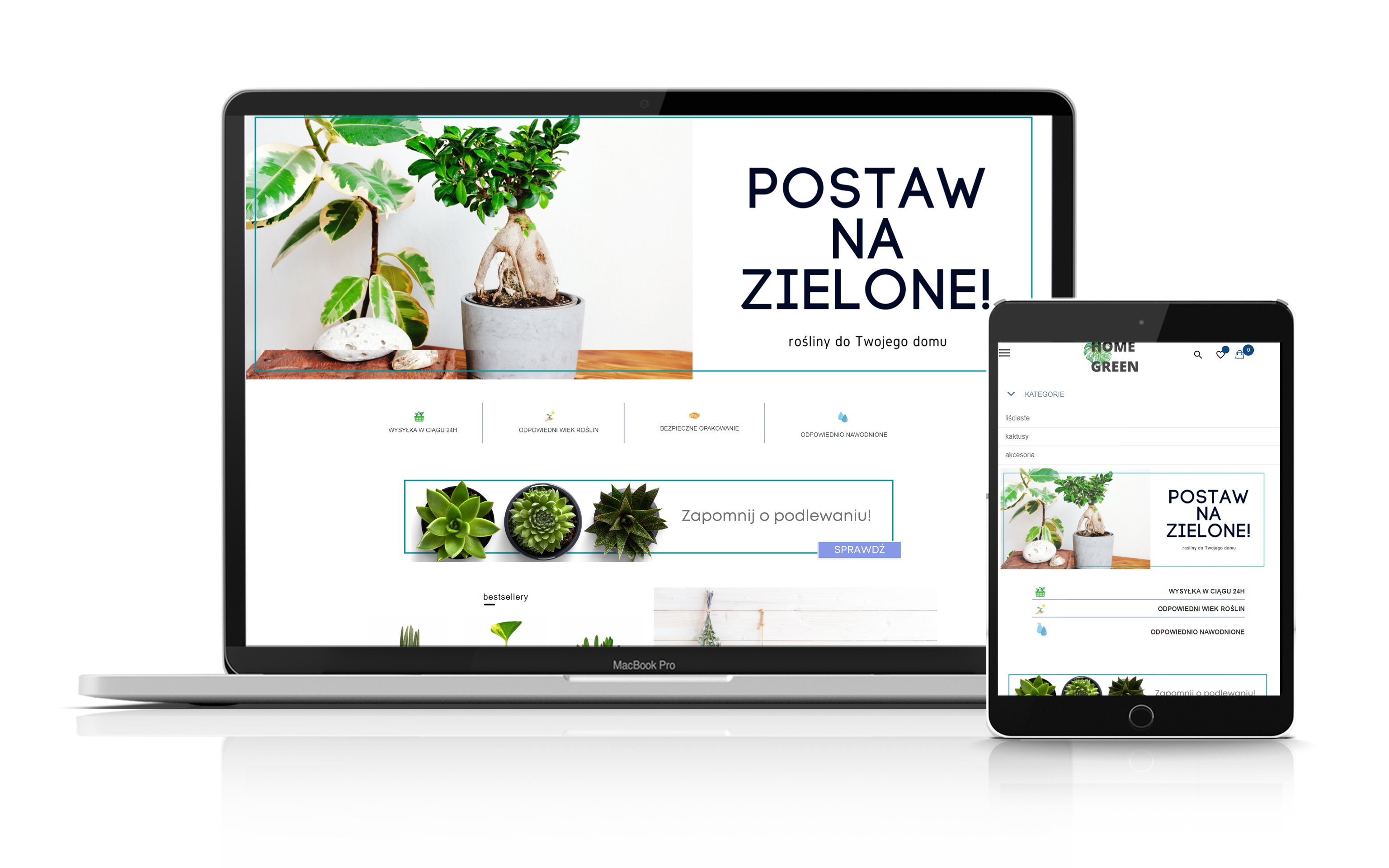 pomysł na sklep internetowy z roślinami