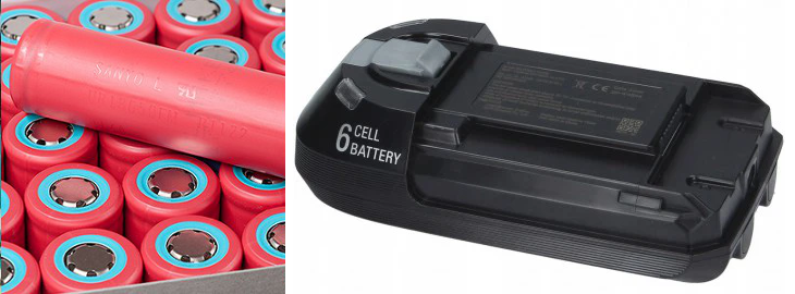 regeneracja baterii tefal li-ion 22 V Rowenta xforce x-force X Force Flex 8.60, X-Force Flex 8.60 Aqua