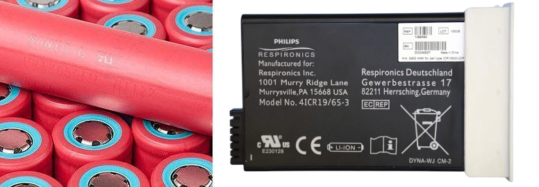 regeneracji akumulatora philips respironics simply go