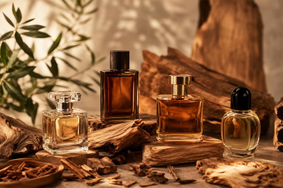 Perfumy z drzewem sandałowym