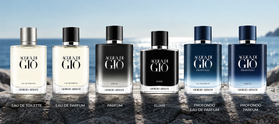 Kolekcja perfum męskich Giorgio Armani Acqua di Giò