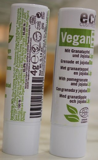 vegan lip balm