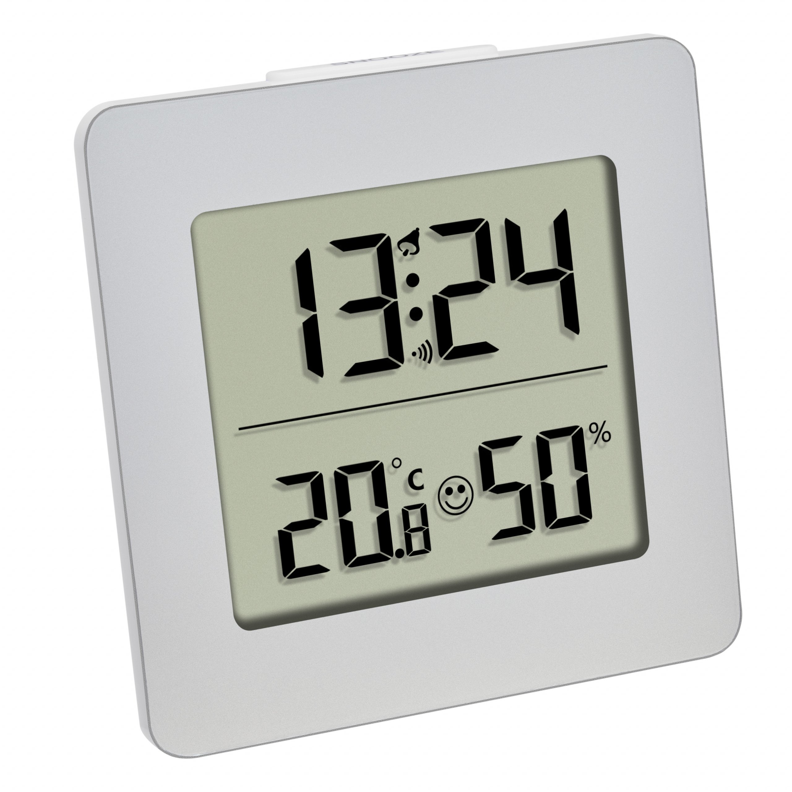 Zegar elektroniczny z termohigrometrem TFA 30.5038.02 – kluczowe cechy