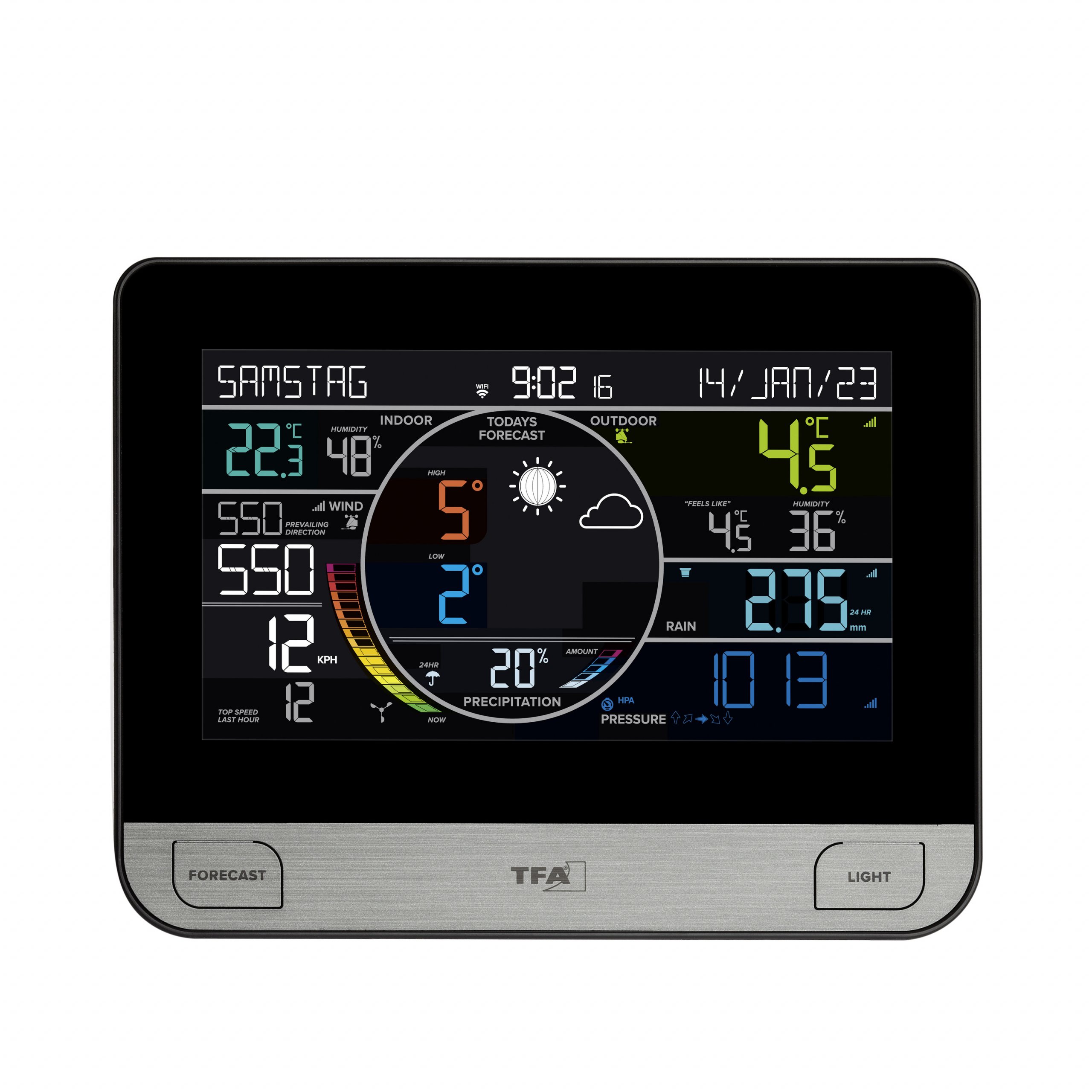 Internetowa stacja pogodowa TFA 35.8003.01 VIEW PRO WiFi