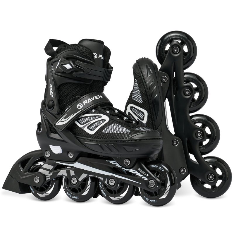 rolki raven advance black