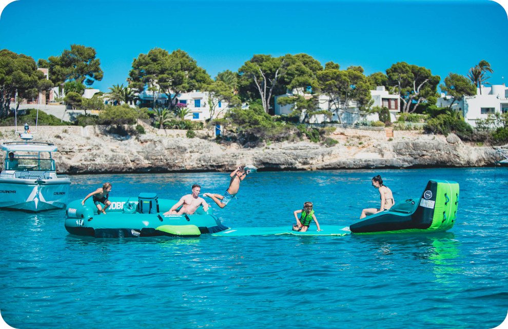 mata samopompująca do wody jobe manta