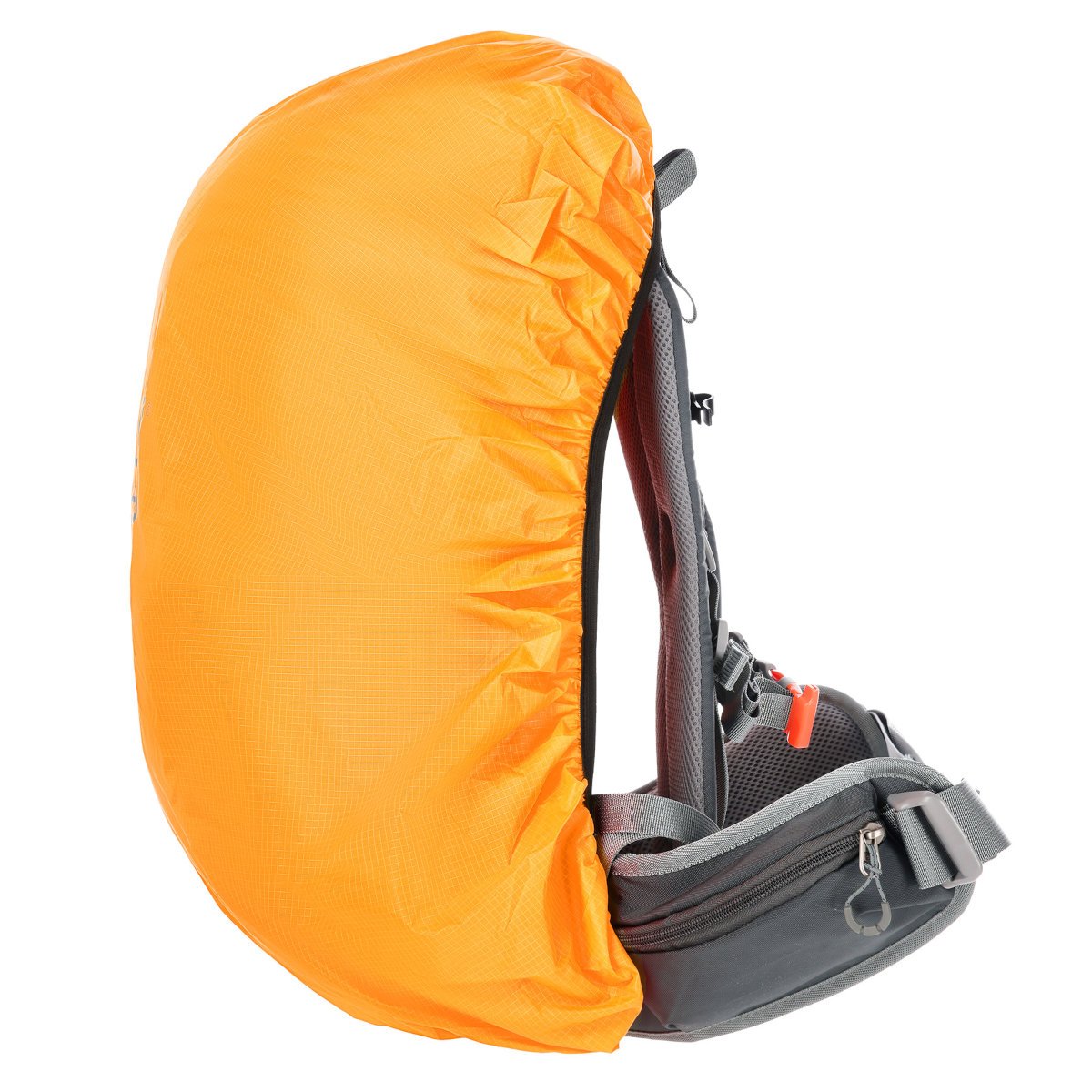 zintegrowany pokrowiec przeciwdeszczowy na plecak