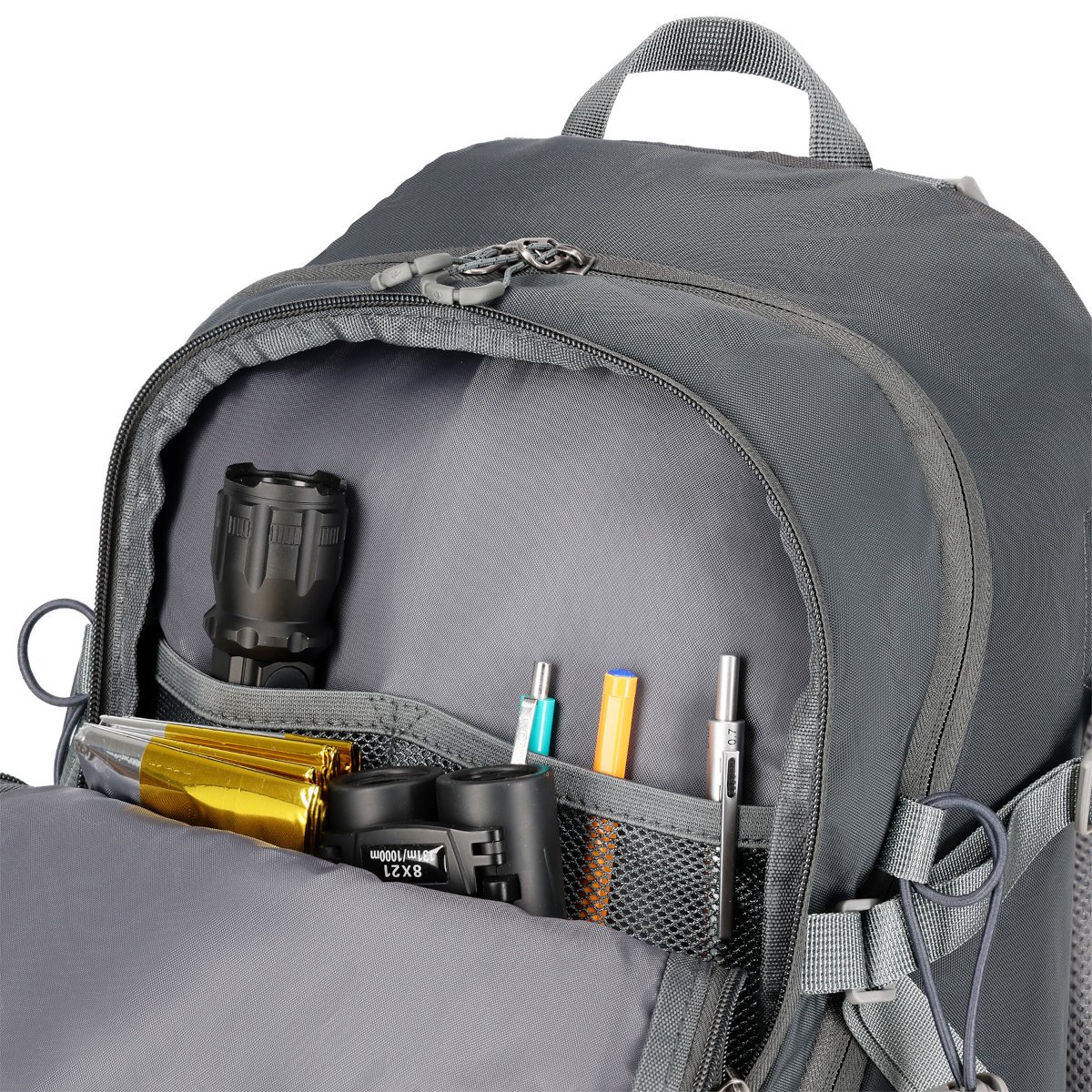 liczne kieszonki w plecaku nils nc1925