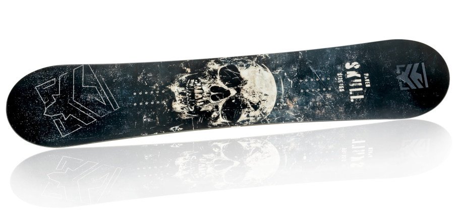 deska snowboardowa raven skull