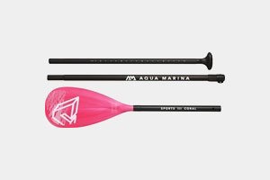 wiosło sup aqua marina sports iii w wersji coral
