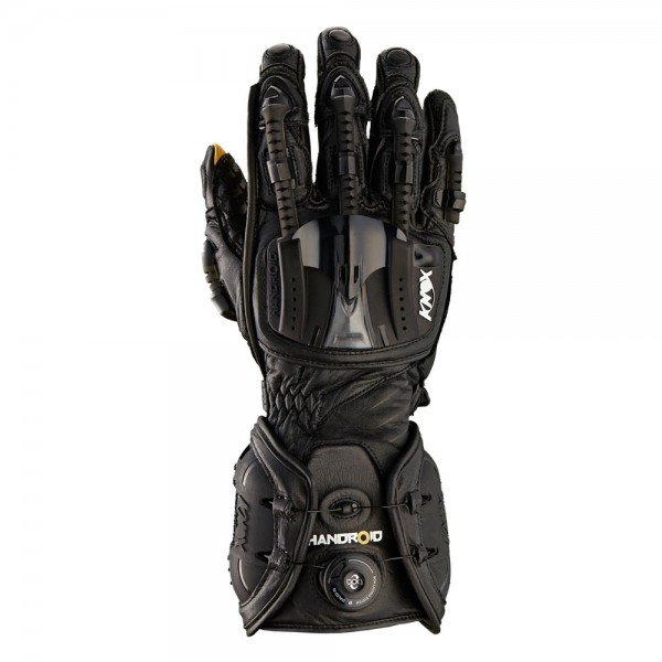 KNOX Handroid Full CE rękawice motocyklowe długie z ochraniaczami skórzane