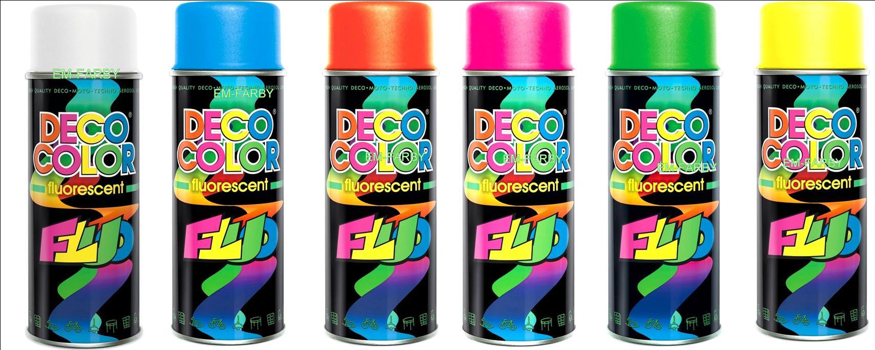 deco color farba fluorescencyjna paleta