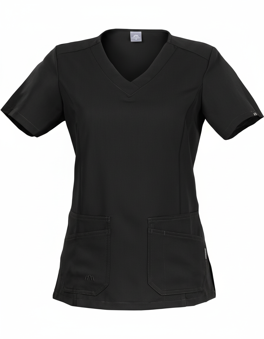 Bluza medyczna damska czarna