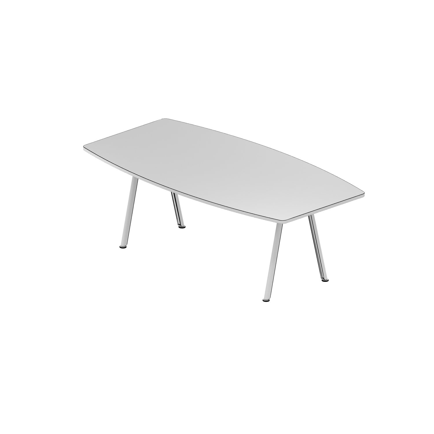 Stół prostokątny, blat - baryłka