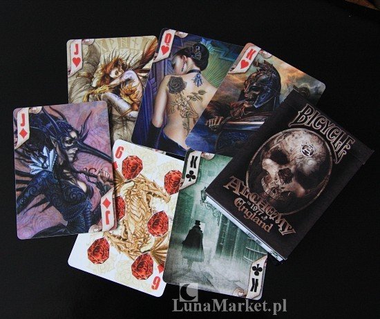 gotyckie karty do gry Alchemy Gothic