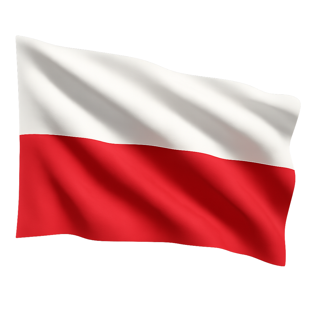 Flaga Polski - polska produkcja
