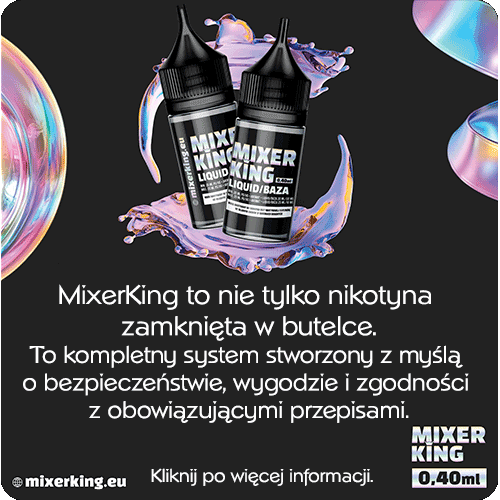 Mixerking innowacyjny system do tworzenia bazy nikotynowej i płynów z nikotyną w warunkach domowych