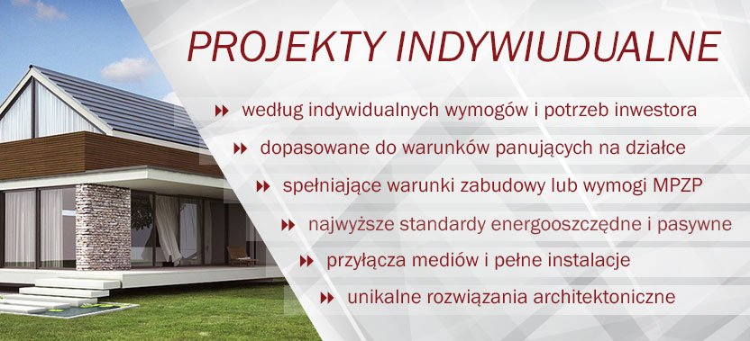 Indywidualne projekty budowlane - Kraków