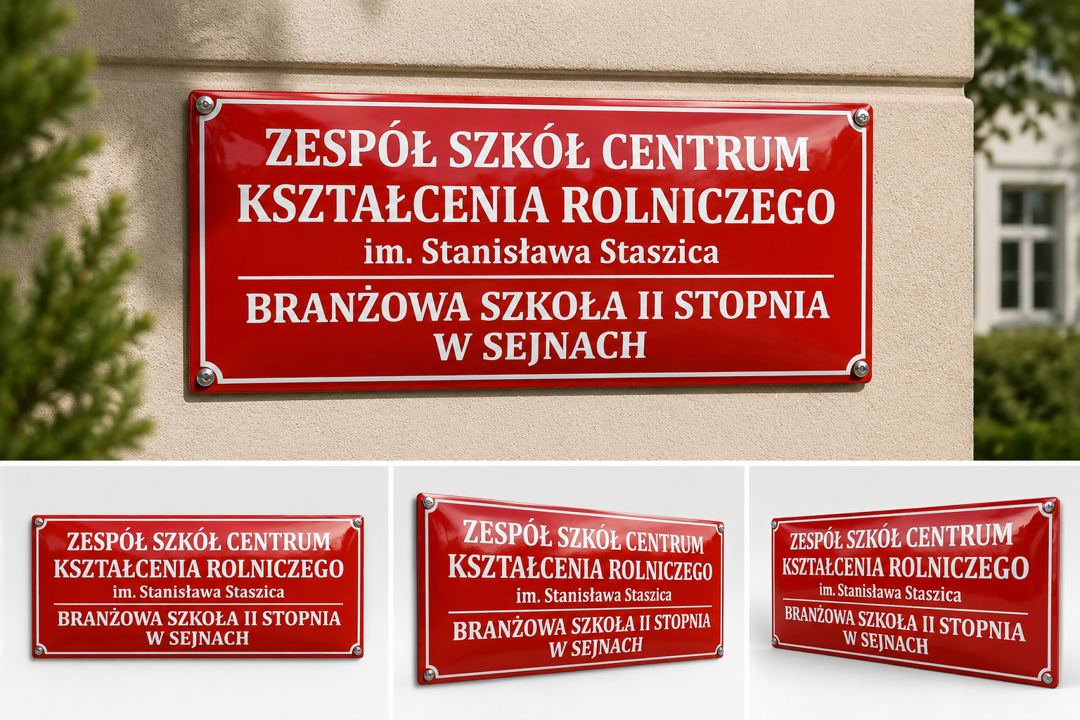 tablice emaliowane urzędowe