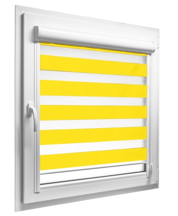 Rolety dzień noc w kasecie Vario LUX Medium łączą funkcje rolety i żaluzji. Rolety dzień noc w kasecie Vario LUX Medium