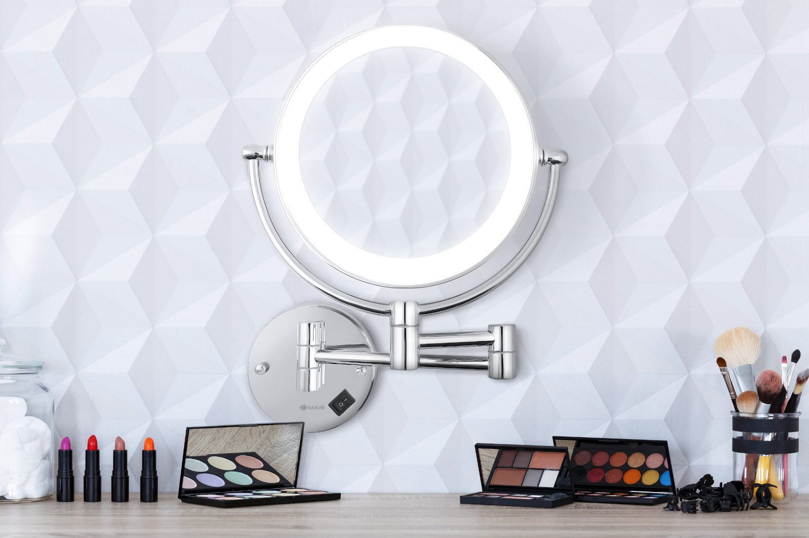 Lusterko hotelowe z podświetleniem LED LH-02