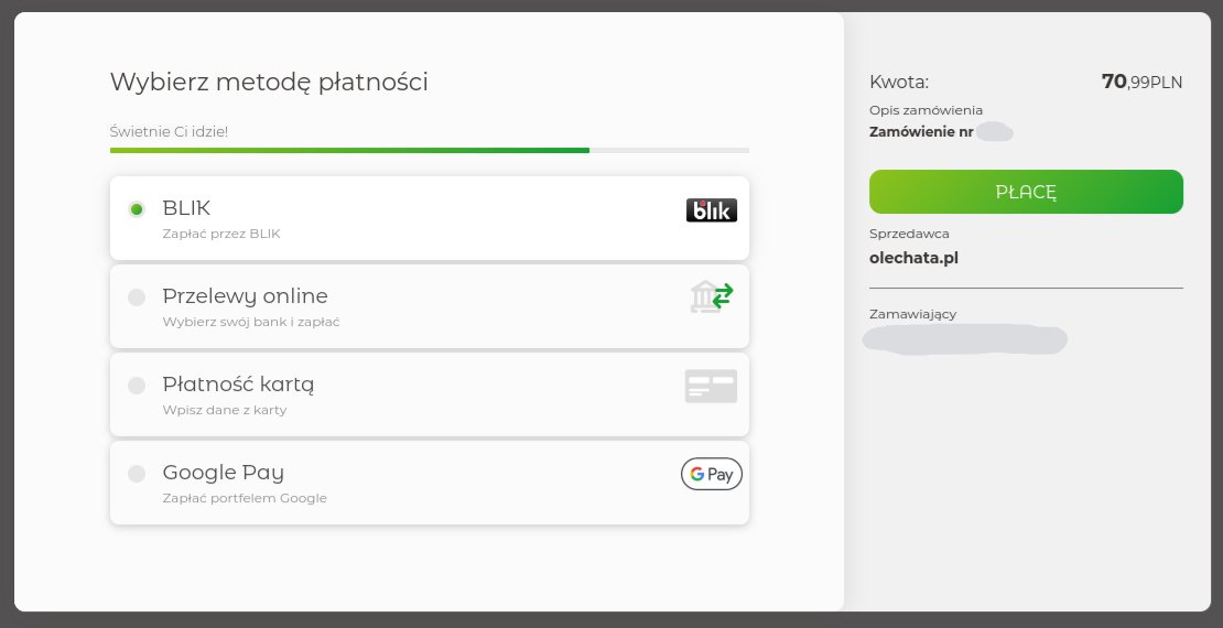 dostepne płatności w paynow