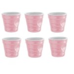 Top Moka COLORE Kubeczki do Kawy Espresso 0,1 l - Różowe 