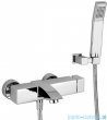 PAFFONI Bateria wannowa z zestawem prysznicowym Level Cubo LEC023
