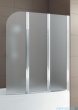 AQUAFORM Parawan nawannowy MODERN 3 120,5x140 cm szkło satinato profil chrom 06979