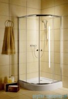 Radaway Classic Kabina prysznicowa półokrągła z drzwiami przesuwnymi 80x80x185 szkło przejrzyste 30010-01-01 