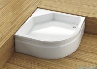 AQUAFORM Brodzik półokrągły STANDARD 80x80x15,5 cm 35025 
