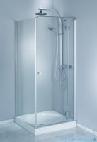 AQUAFORM Ścianka prysznicowa SOL DE LUXE 90 cm szkło przejrzyste 06059 