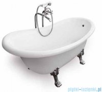 Piramida Otylia wanna owalna Retro 160x77 + nogi chrom 