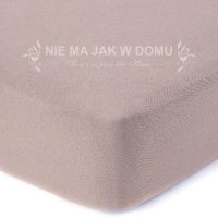 Prześcieradło Carlo Brunni Jersey - Caffe Latte 