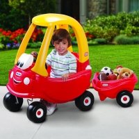 LITTLE TIKES Sam. Cozy Coupe z przyczepą 