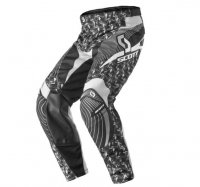 Scott 250 Tech spodnie off-road czarno-białe 