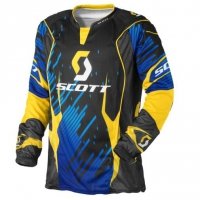 Scott 450 Circuit LTD bluza off-road czarno-niebieska 
