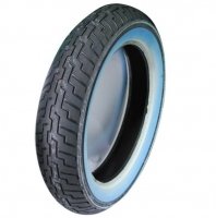 DUNLOP D404F 130/90-16 67H TT WW opona turystyczna chopper/cruiser opona z białym paskiem 