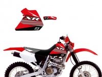 Blackbird Dream Honda XR 250 / 400 (96-04) okleina naklejki 