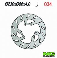 Tarcza hamulcowa przednia YAMAHA DT 200 / YZ 125 / 250 / 490 