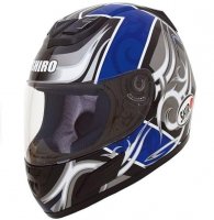 SHIRO SH-996 SYMBOL kask motocyklowy czarno niebieski 