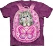 The Mountain - Koszulka Backpack Kitty