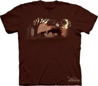 The Mountain - Koszulka Silhouette Sunset 