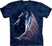 The Mountain - Koszulka Patriotic Horse Head 