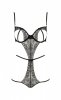 Боди Passion Lingerie Esmeralda body, Чёрный, S/M Pas_Esmeralda body S/M - Passion - Эротические боди - Купить