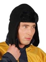 Czapka ocieplana uszanka CZOPAPA 