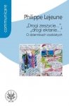 Drogi zeszycie..., drogi ekranie.... O dziennikach osobistych 