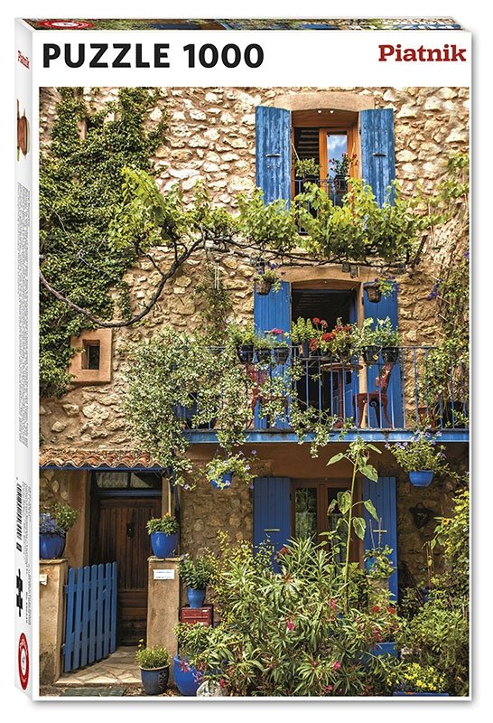 Puzzle Niebieski Balkon 1000el. Piatnik