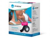 K-Active Tape kolor czarny 5 cm/5 m 