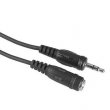 Przedłużacz Jack 3,5 GN - Jack 3,5 WT 5m -w